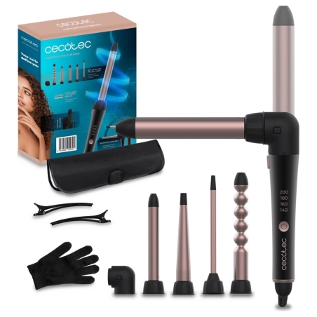 Cecotec Hair Curler | SurfCare MultiWaves Multi-head | Ceramic heating system | Temperature (min) 140 °C | Temperature (max) 200