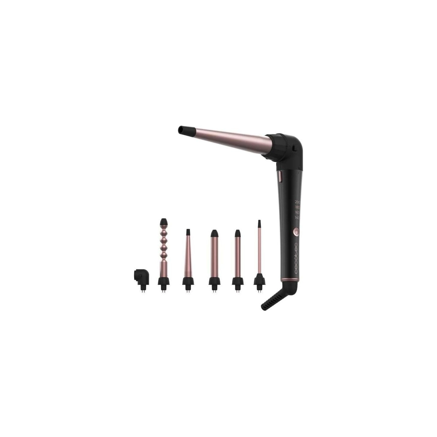 Cecotec Hair Curler | SurfCare MultiWaves Multi-head | Ceramic heating system | Temperature (min) 140 °C | Temperature (max) 200
