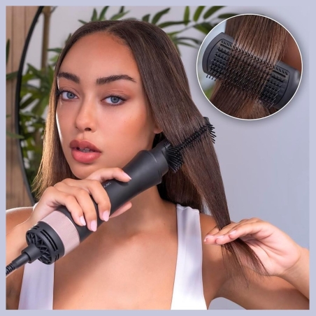 Cecotec Air brush | CeramicCare 10in1 Styler 10-in-1 | Number of heating levels 3 | 1000 W | Black