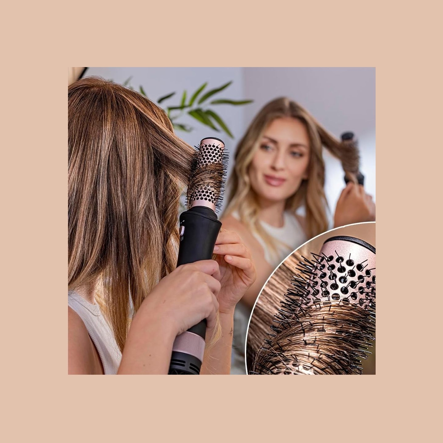 Cecotec Air brush | CeramicCare 10in1 Styler 10-in-1 | Number of heating levels 3 | 1000 W | Black