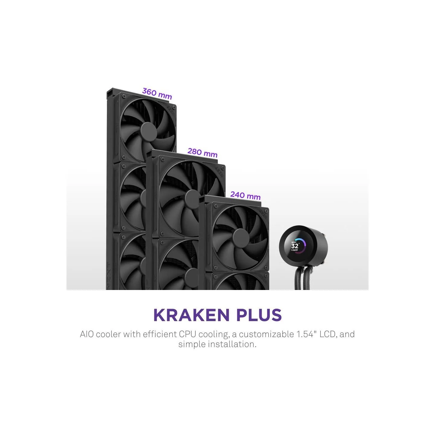 Nzxt CPU COOLER MULTI SOCKET/KRAKEN PLUS 280 V2 NZXT