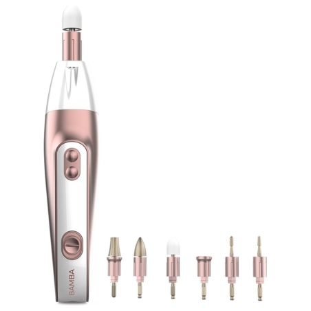 Cecotec Electric Manicure and Pedicure Set | PinkyCare 700 Perfect Nails | Nail Drill | Pink/White