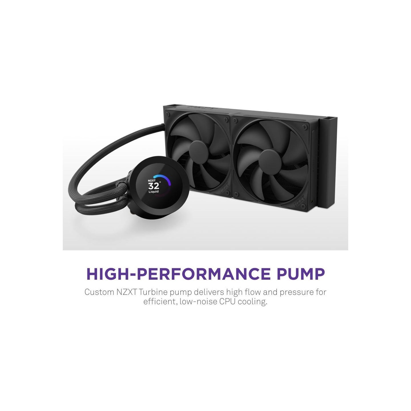 Nzxt water cooling Kraken Plus 280 LCD