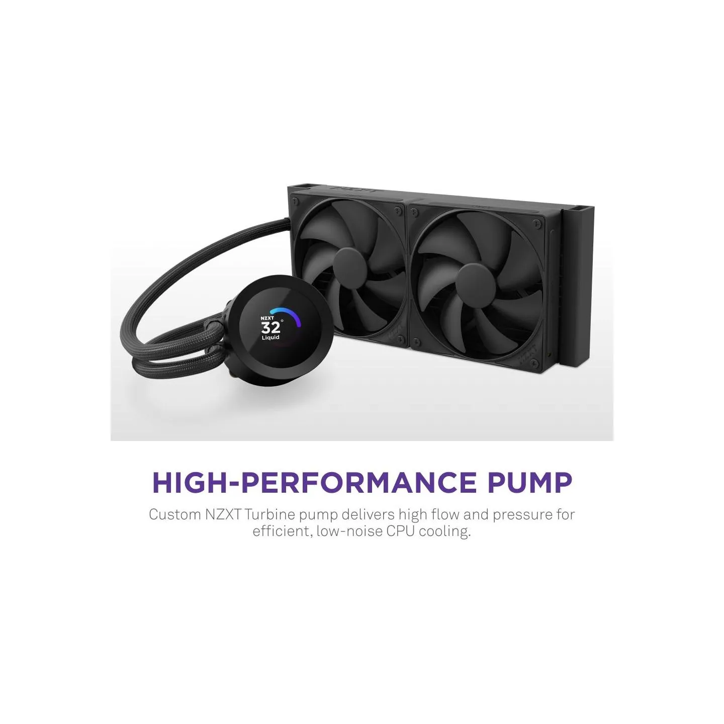 Nzxt water cooling Kraken Plus 280 LCD