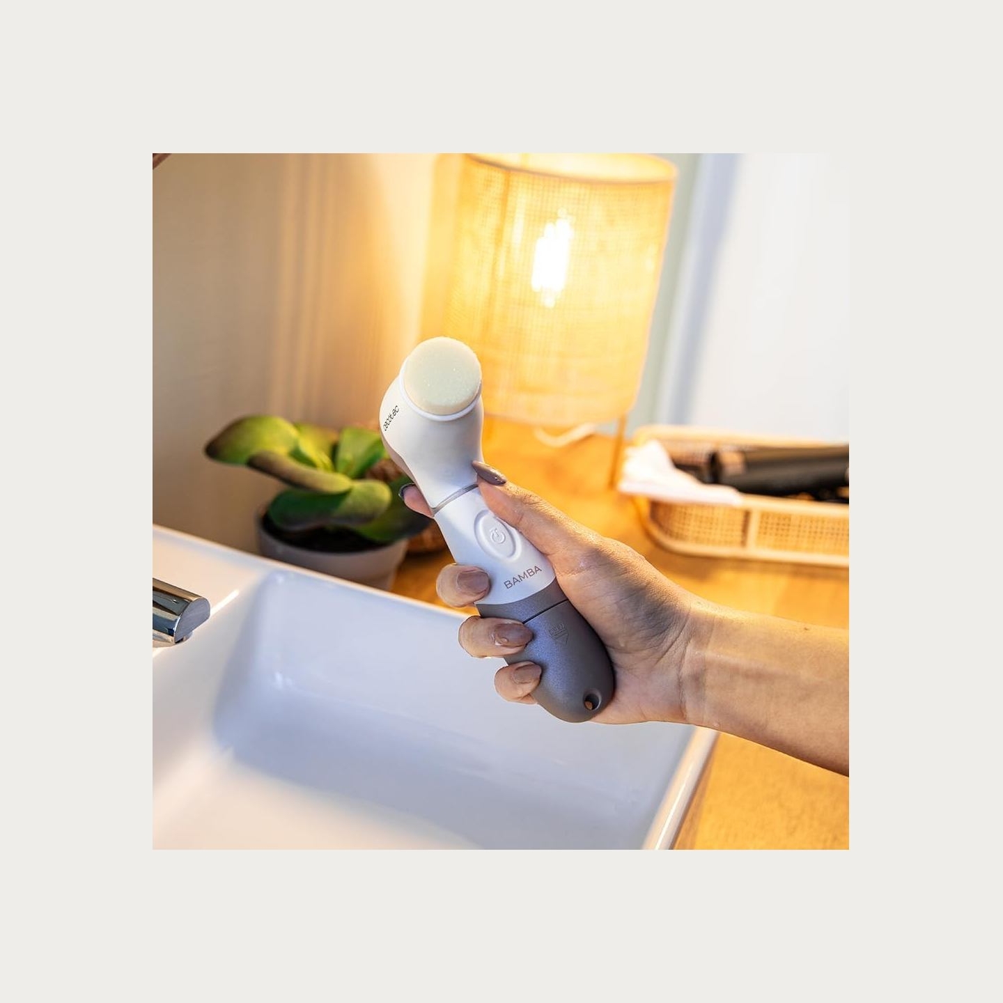 Cecotec Facial cleansing brush | FaceCare TotalClean | Facial brush | White