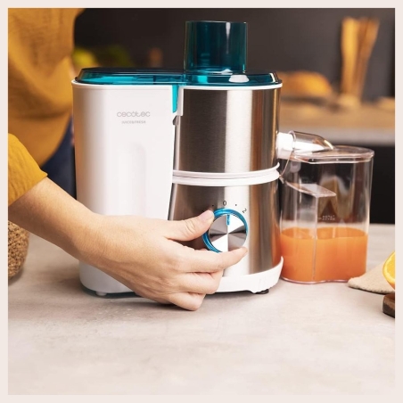 Cecotec | Orbital Juicer | Juice&Fresh 400 Titan White | Type Juicer maker | White/Silver | 400 W | Number of speeds 2 | 20000 R