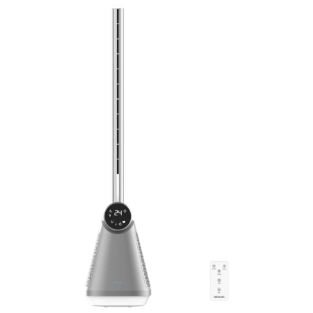 Cecotec EnergySilence 9890 Skyline Bladeless | Tower Fan | Stand Fan | 50 W | Diameter 23 cm | Number of speeds 3 | Oscillation