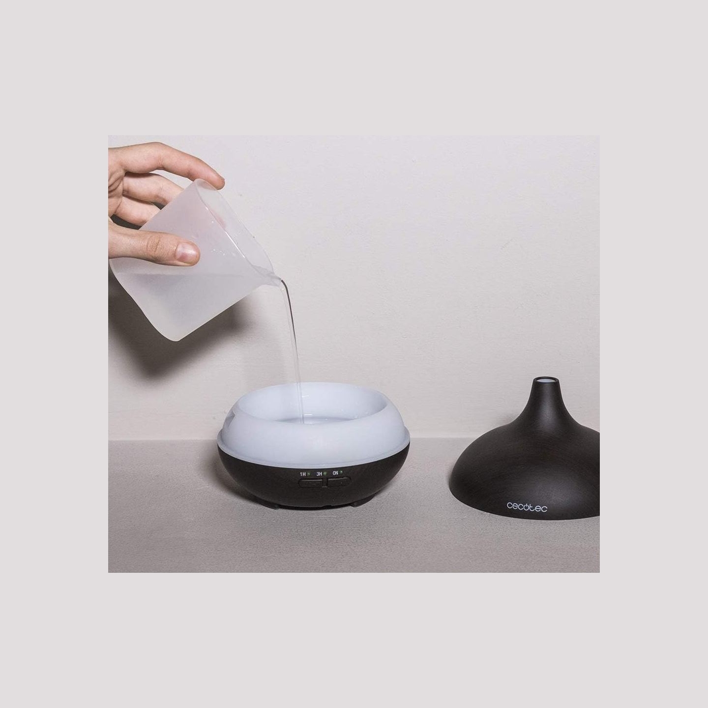 Cecotec Pure Aroma 150 Yin | Aroma Diffuser | 7 W | Ultrasonic | Black