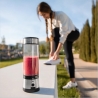 Cecotec Smoothie Blender | WanderlustMix USB | Portable | 126 W | Jar capacity 0.4 L | Ice crushing | Inox