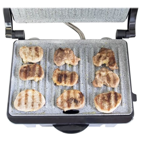 Cecotec Grill | Rock'nGrill 1000 | 1000 W | Electric Grill | Black/Stainless steel