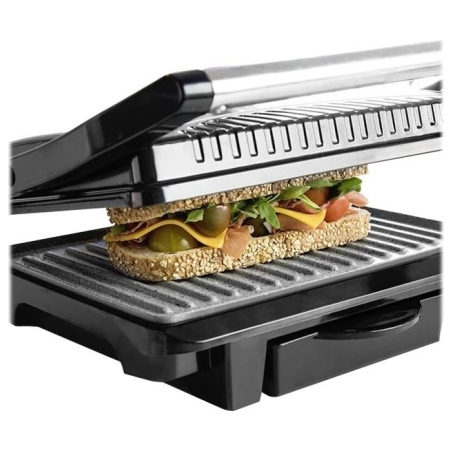 Cecotec Grill | Rock'nGrill 1000 | 1000 W | Electric Grill | Black/Stainless steel
