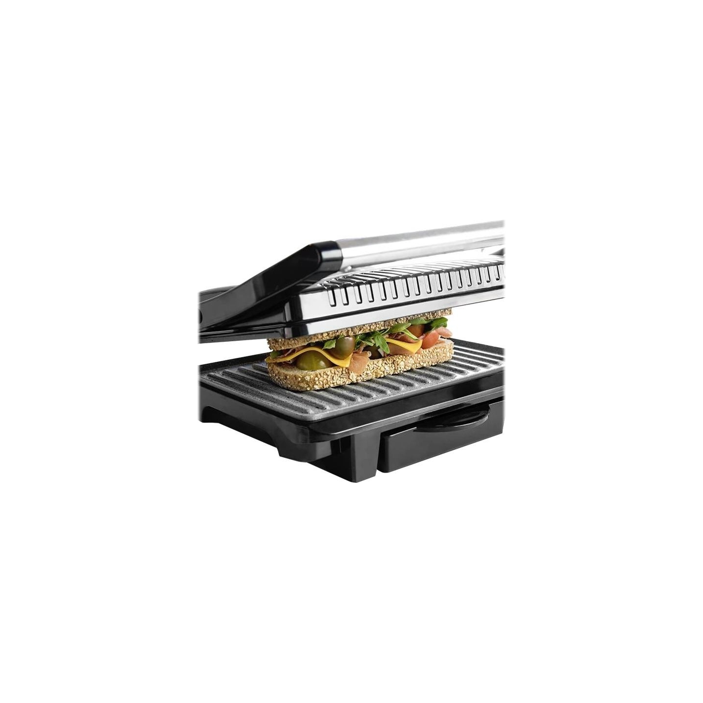 Cecotec Grill | Rock'nGrill 1000 | 1000 W | Electric Grill | Black/Stainless steel
