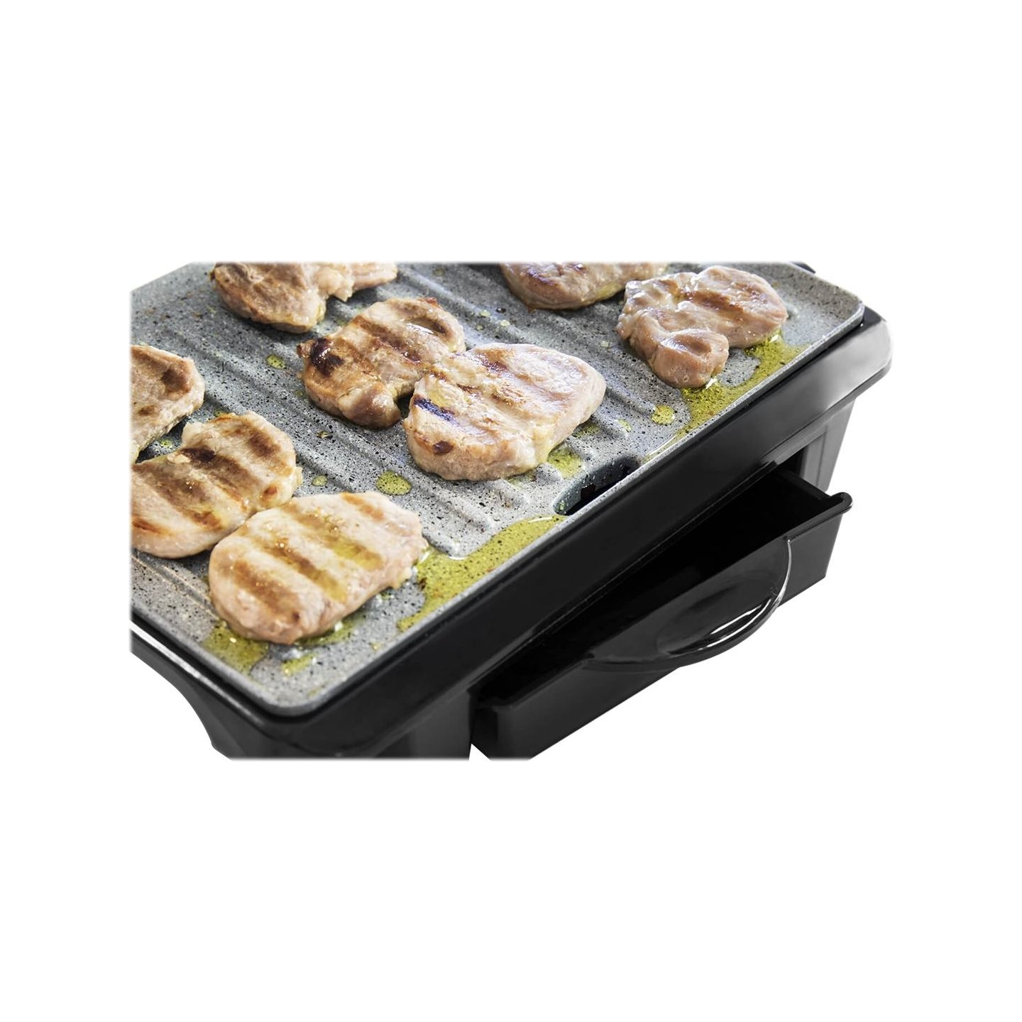Cecotec Grill | Rock'nGrill 1000 | 1000 W | Electric Grill | Black/Stainless steel