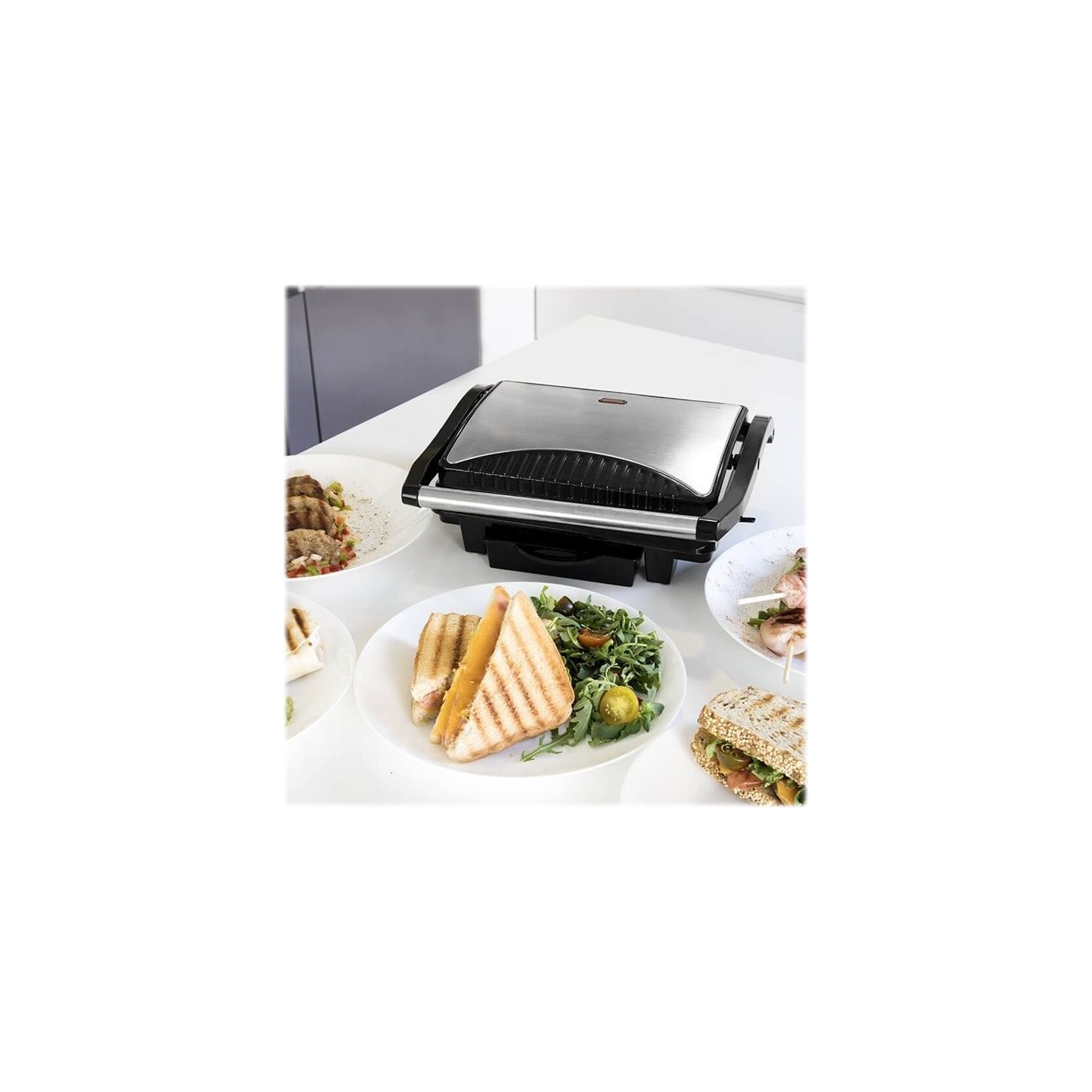 Cecotec Grill | Rock'nGrill 1000 | 1000 W | Electric Grill | Black/Stainless steel
