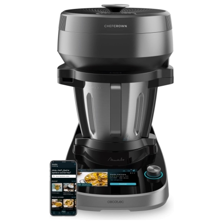 Cecotec Mambo CooKing Victory | Multifunctional Robot | 1700 W | Number of speeds 19 | Bowl capacity 4.5 L | Black/Grey