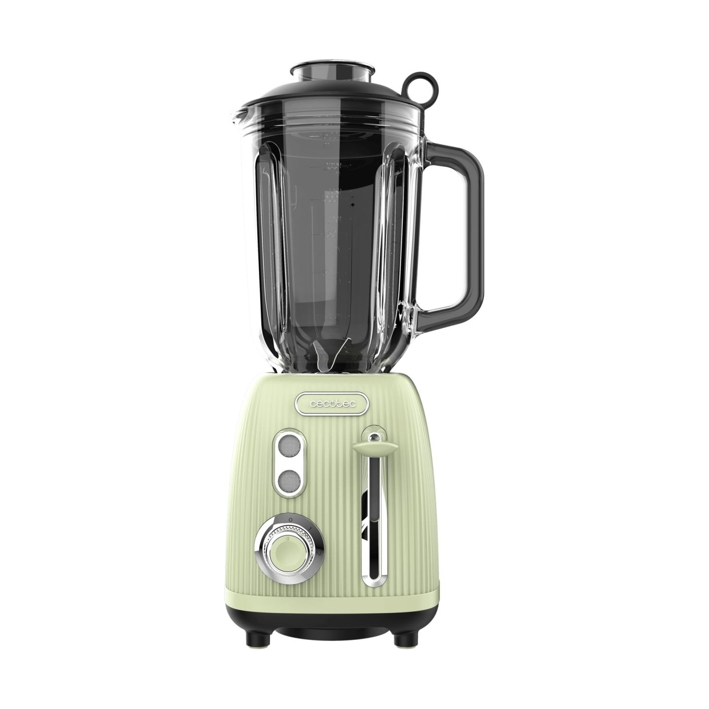 Cecotec Blender | Power Black Titanium RetroGreen | Tabletop | 1200 W | Jar capacity 1.5 L | Jar material Glass | Green