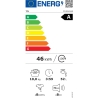 TCL Washing machine | FF1024WA2 | Energy efficiency class A-10% | Front loading | Washing capacity 10 kg | 1400 RPM | Depth 61 c