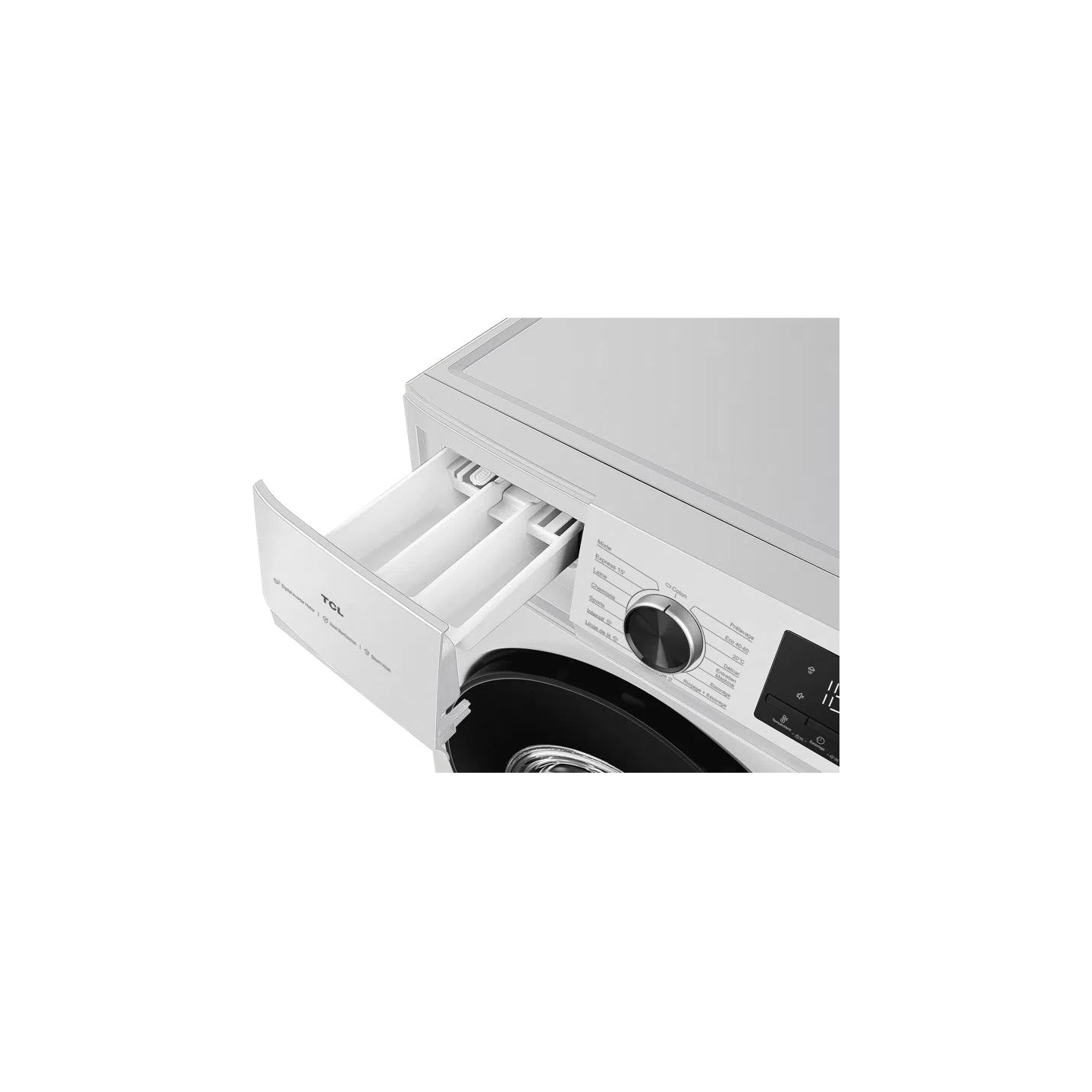 TCL Washing machine | FF1024WA2 | Energy efficiency class A-10% | Front loading | Washing capacity 10 kg | 1400 RPM | Depth 61 c