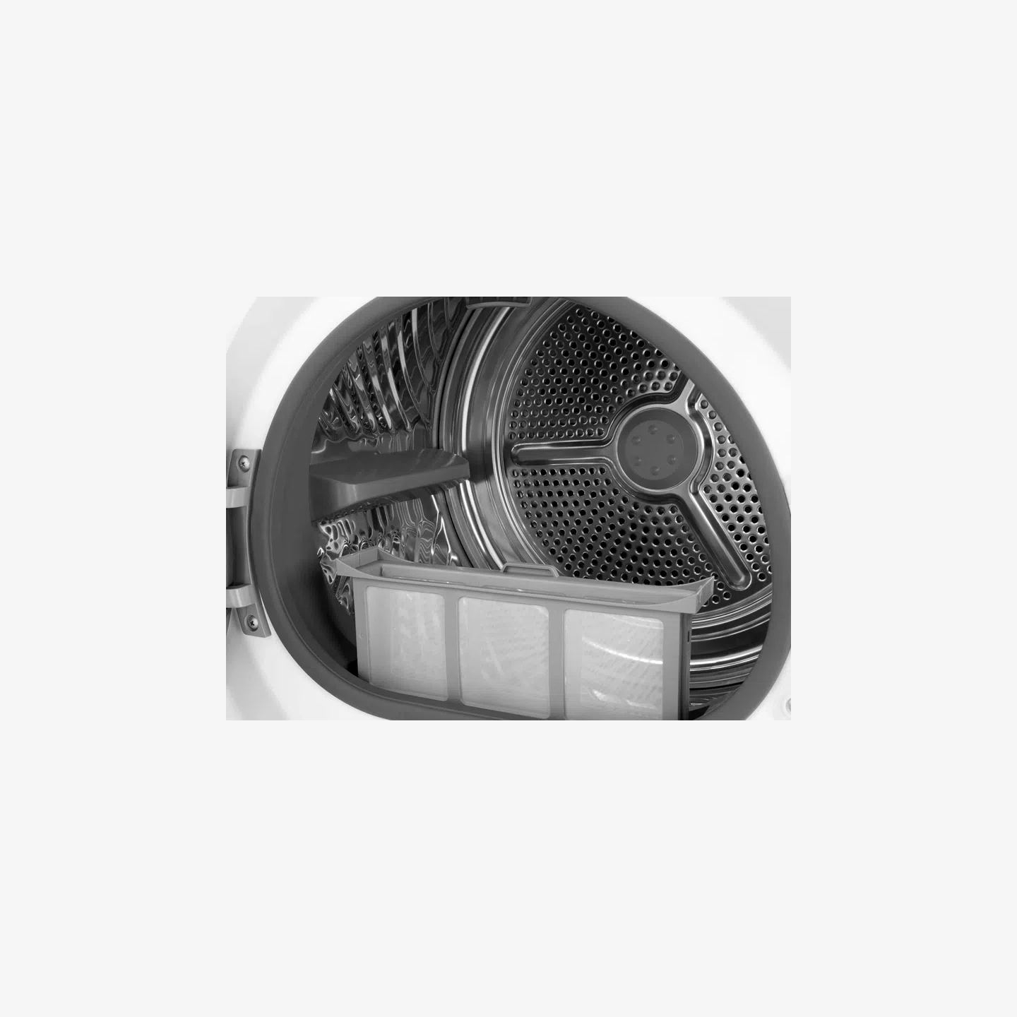 TCL Dryer Machine | DP0844WE0 | TCL Front loading | Energy efficiency class E | 8 kg | LED | Heat pump | Depth 59.3 cm | White