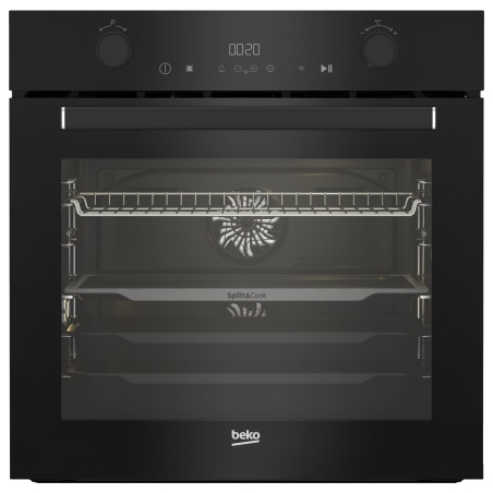 Beko Oven | BBVM17400B | 72 L | Electric | Hydrolytic | Electronic | Steam function | Height 59.5 cm | Width 59.4 cm | Black