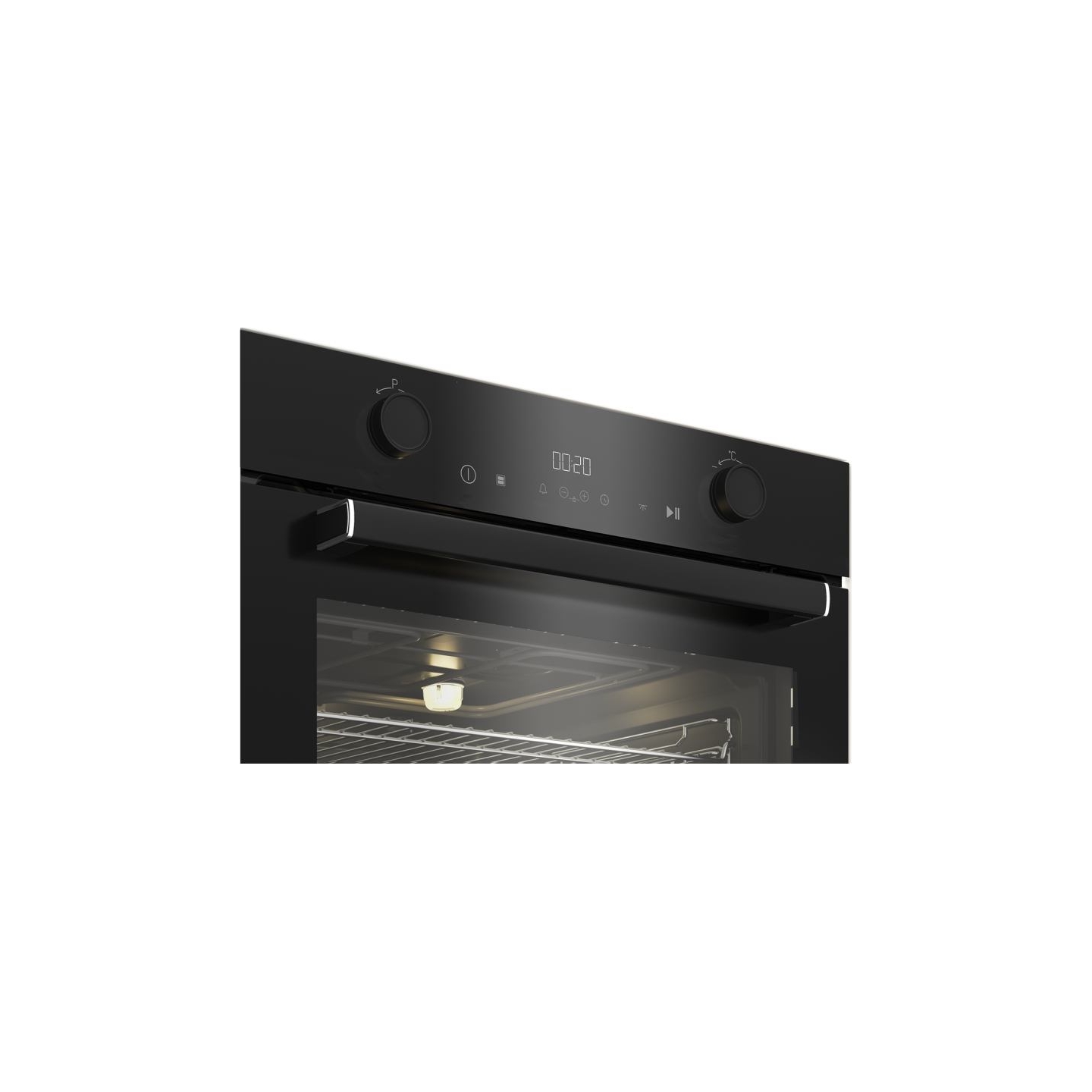 Beko Oven | BBVM17400B | 72 L | Electric | Hydrolytic | Electronic | Steam function | Height 59.5 cm | Width 59.4 cm | Black