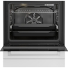 Beko Cooker | FBM62330GWDTN | Hob type Gas | Oven type Electric | White | Width 60 cm | Grilling | LED | Depth 60 cm | 72 L