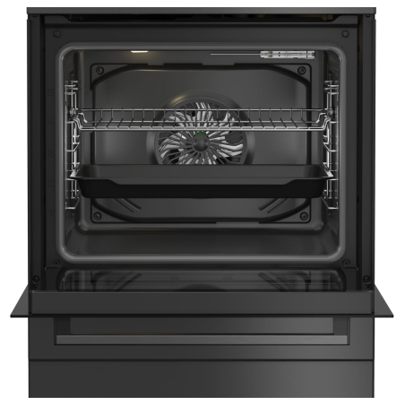 Beko Cooker | FBM62330GADSN | Hob type Gas | Oven type Electric | Grey | Width 60 cm | Grilling | LED | Depth 60 cm | 72 L