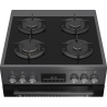 Beko Cooker | FBM62330GADSN | Hob type Gas | Oven type Electric | Grey | Width 60 cm | Grilling | LED | Depth 60 cm | 72 L