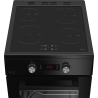 Beko Cooker | FSM59305BDT | Hob type Induction | Oven type Electric | Black | Width 50 cm | Grilling | Depth 60 cm | 60 L