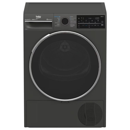 Beko Dryer Machine | B5T89243M | Energy efficiency class C | Front loading | 9 kg | Heat pump | Digital | Depth 67 cm | Steam fu