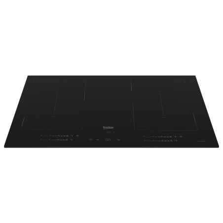 Beko Hob | HII64720QUF2T | Induction | Number of burners/cooking zones 4 | Touch | Timer | Black