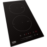 Beko Hob | HDI32400TO | Induction | Number of burners/cooking zones 2 | Touch control | Timer | Black