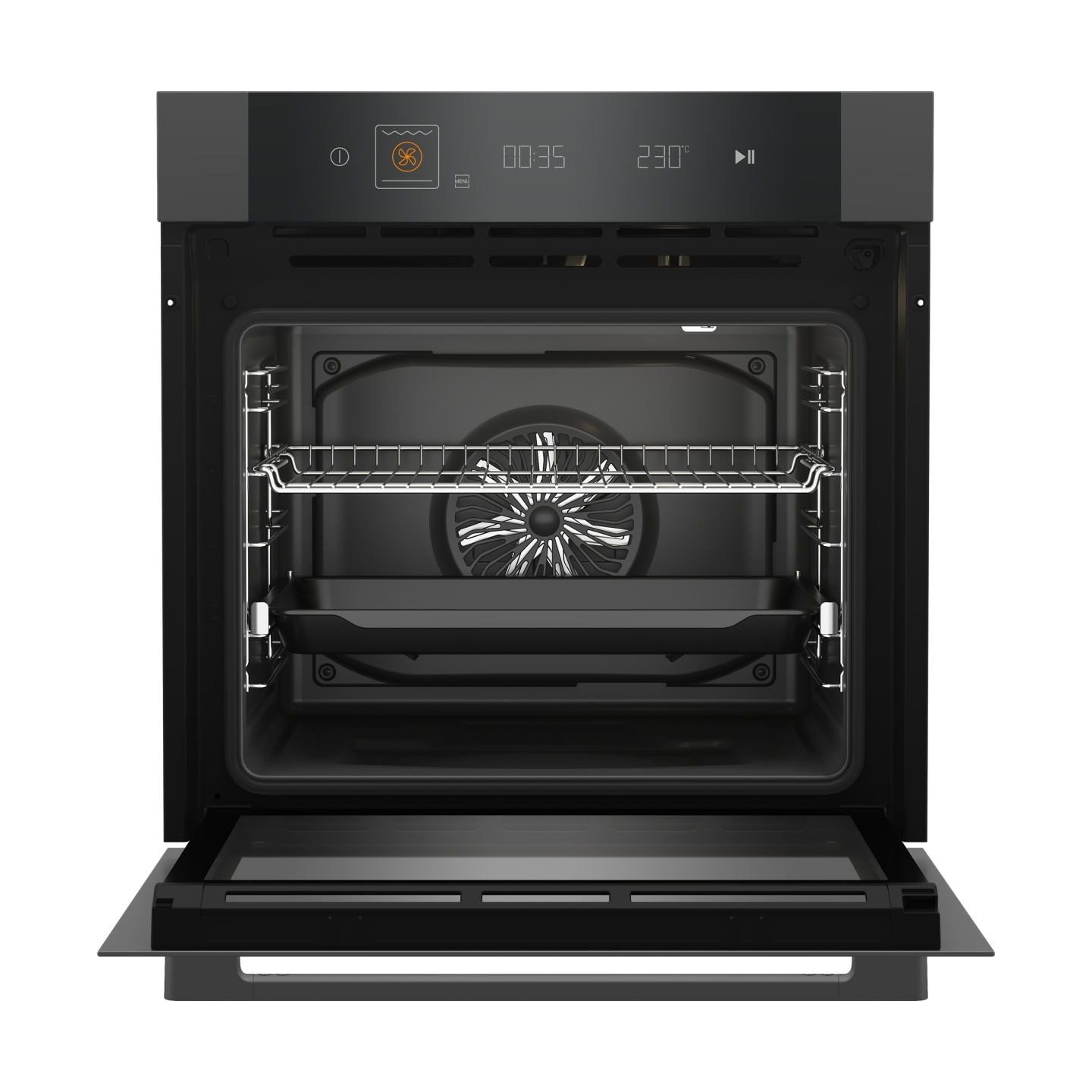 Beko Oven | MBBIM10600MTPSWE | 72 L | Electric | Pyrolysis | Electronic | Steam function | Height 59.5 cm | Width 59.4 cm | Blac
