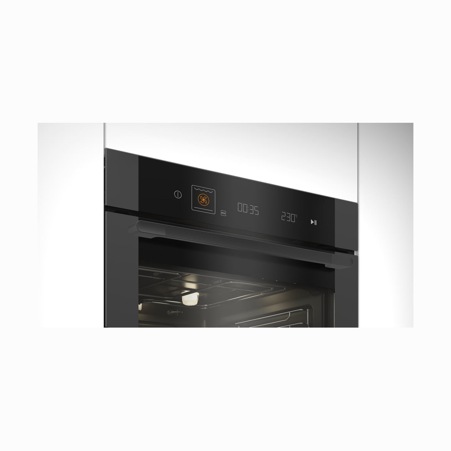 Beko Oven | MBBIMA10600MTPSWE | 72 L | Electric | Pyrolysis | Touch control | Steam function | Convection | Height 59.5 cm | Wid