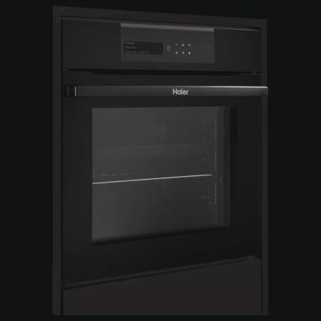 Haier Oven | HWO60SM2B9BH | 70 L | Electric | Pyrolytic/Hydrolytic | Touch | Height 59.5 cm | Width 59.5 cm | Black
