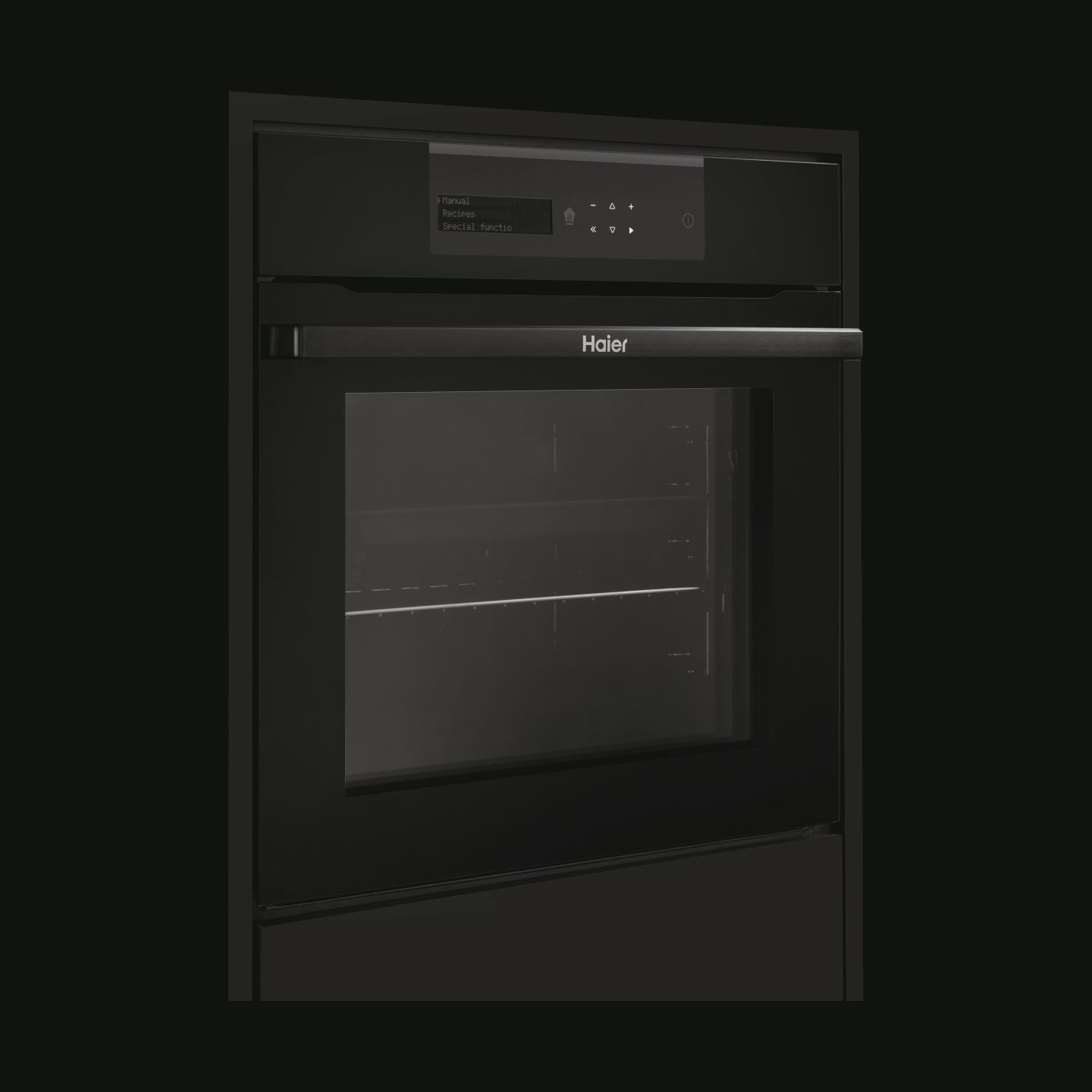 Haier Oven | HWO60SM2B9BH | 70 L | Electric | Pyrolytic/Hydrolytic | Touch | Height 59.5 cm | Width 59.5 cm | Black