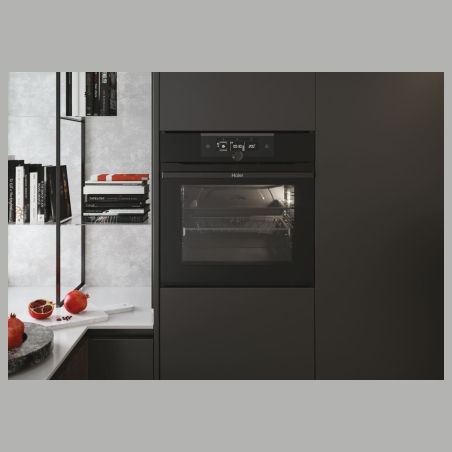 Haier Oven | HWO60SM2F3BH | 70 L | Electric | Hydrolytic | Electronic | Height 59.5 cm | Width 59.5 cm | Black