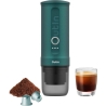 Outin Nano Espresso Machine, model OTEM-01, color Outin Teal