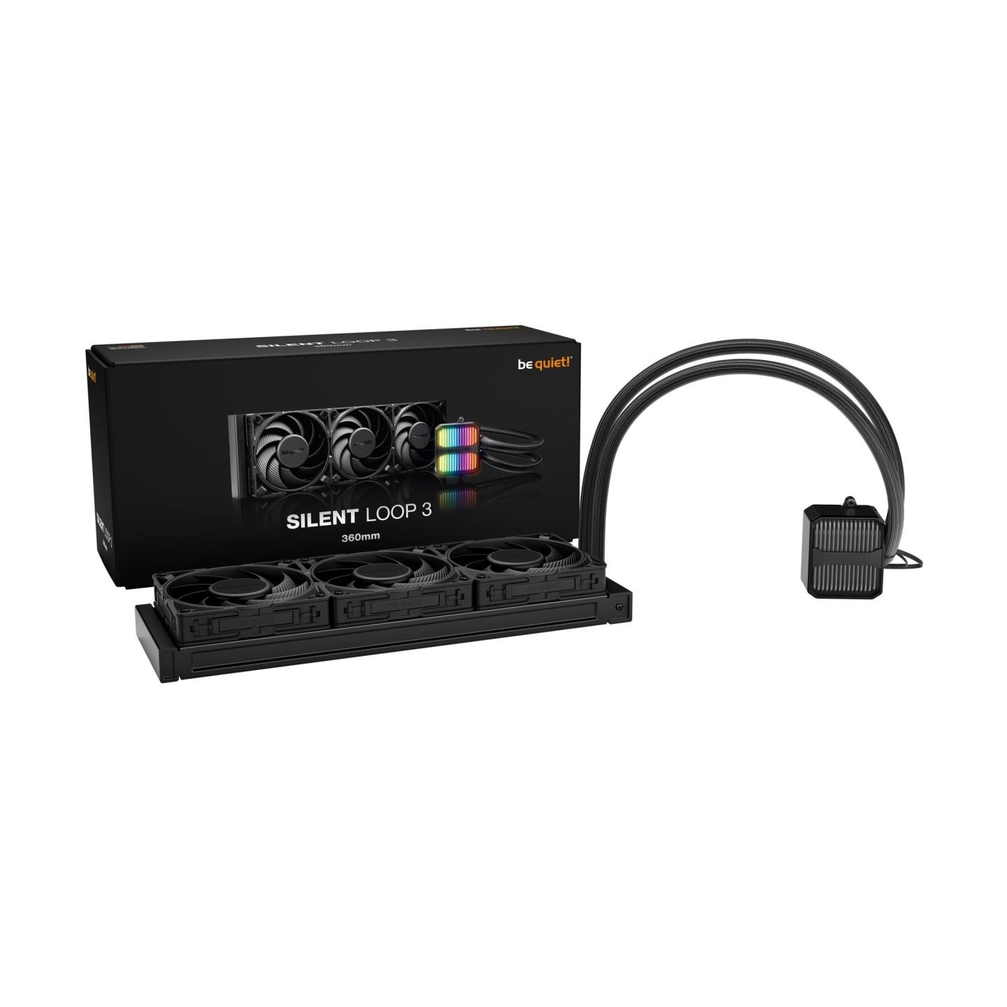 Be Quiet CPU cooler Silent Loop 3 360mm AIO