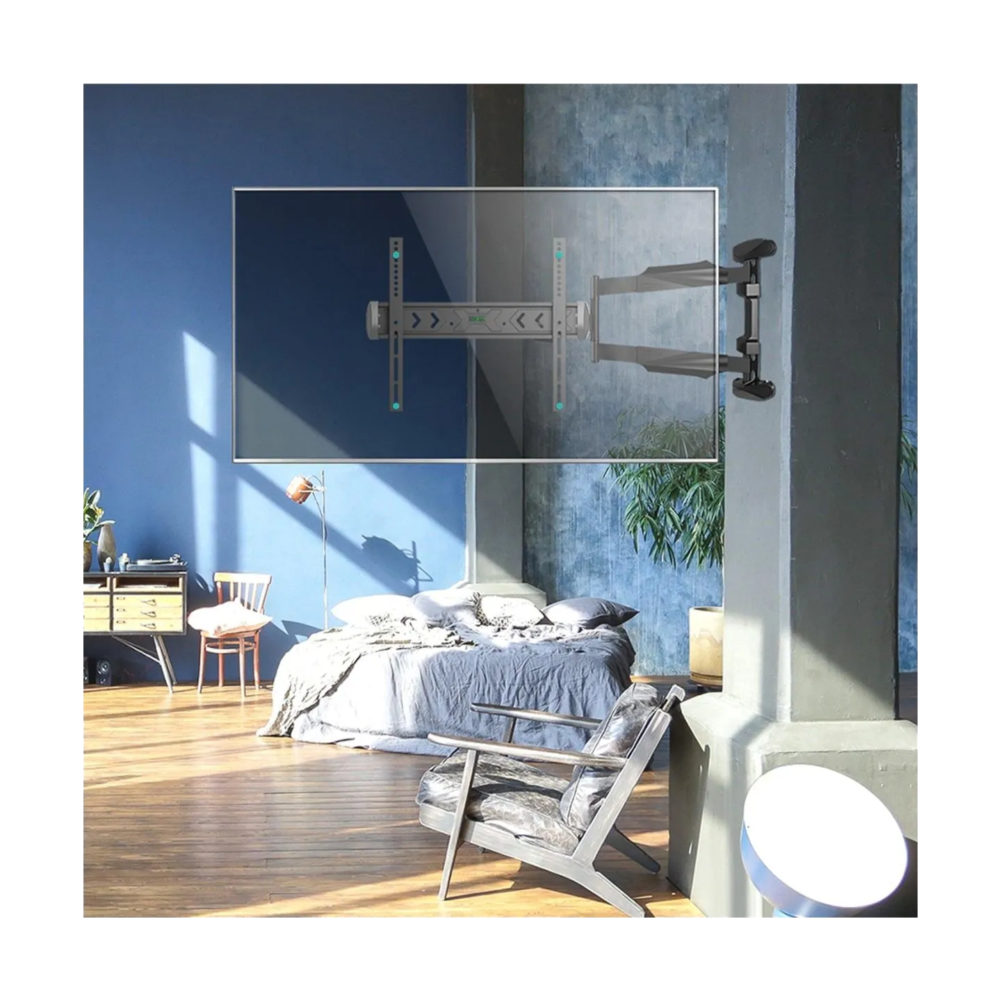 Onkron TV SET ACC WALL MOUNT /40-75"/BLACK NP47-B ONKRON