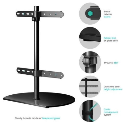 Onkron TV SET ACC DESKTOP STAND/32-65" BLACK PT2-B ONKRON