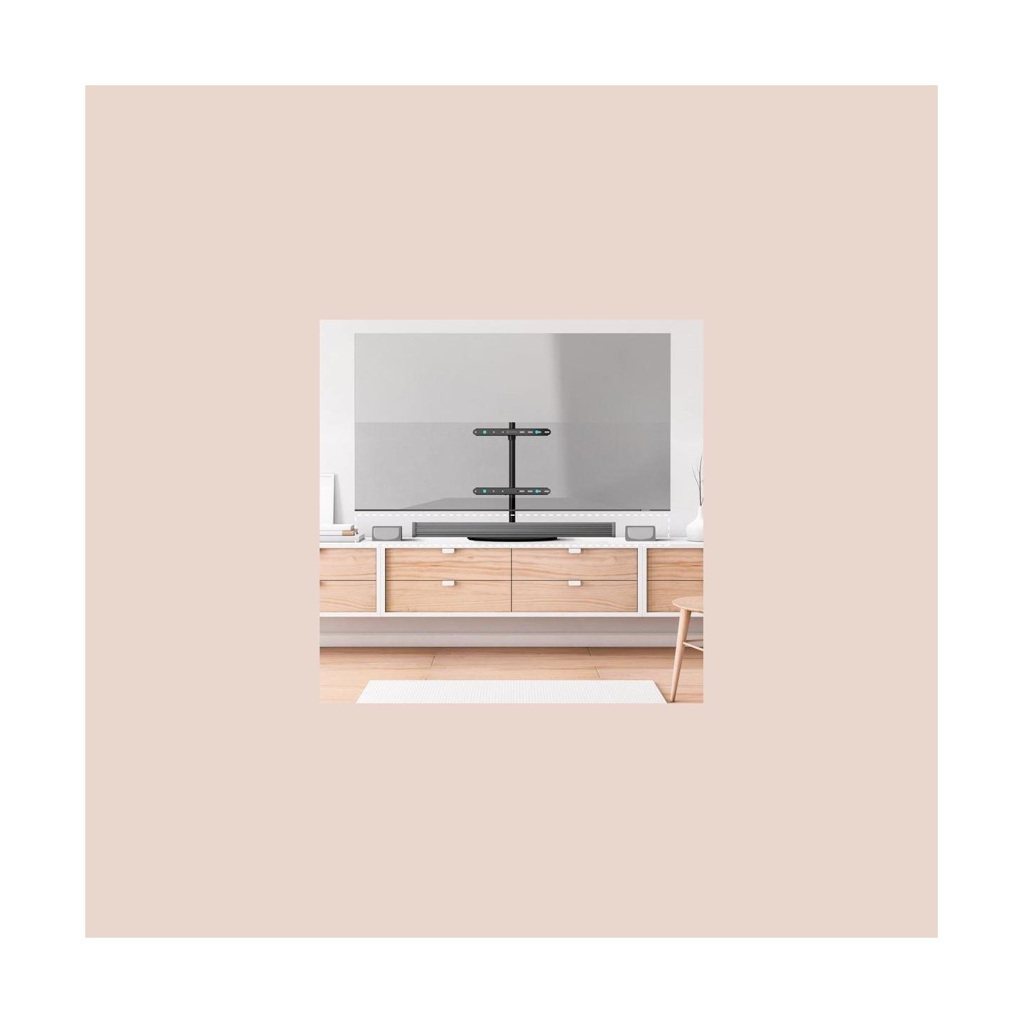Onkron TV SET ACC DESKTOP STAND/32-65" BLACK PT2-B ONKRON