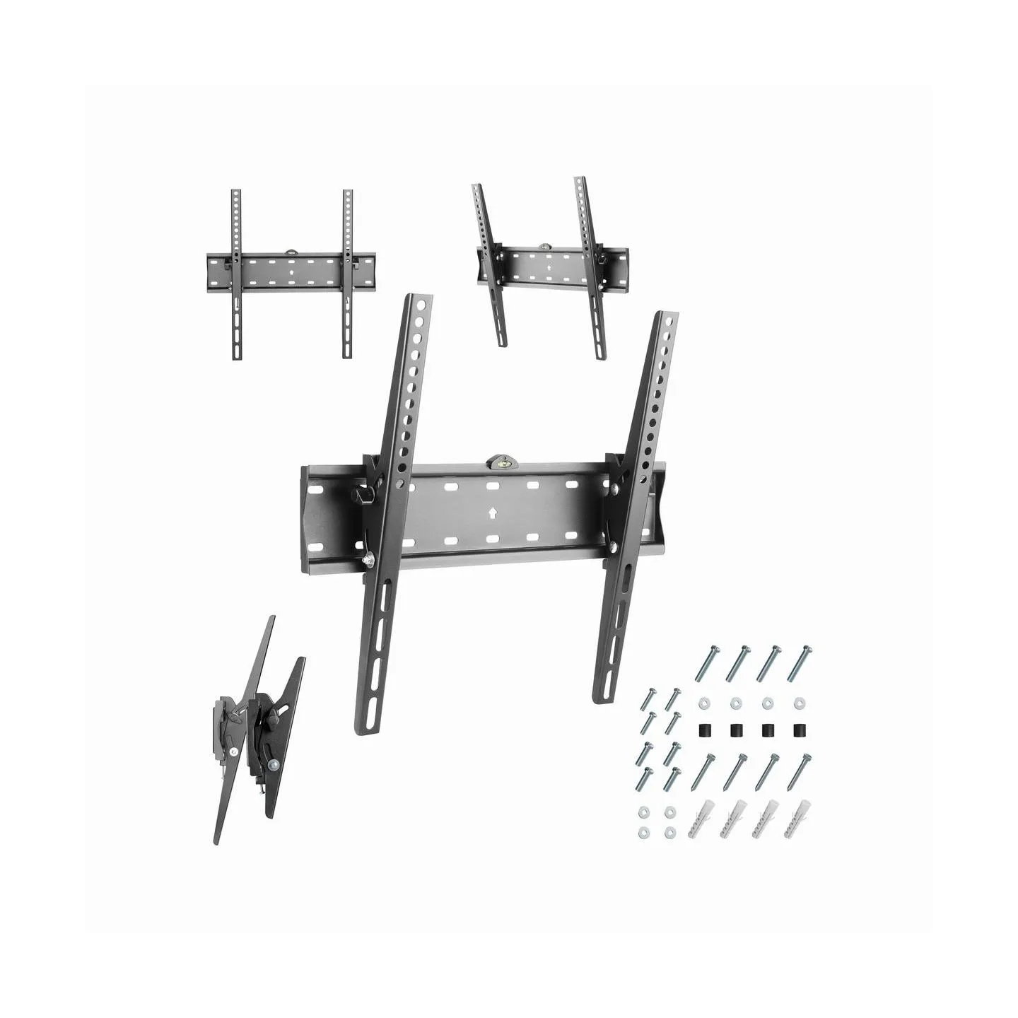 Gembird | Wall mount | WM-55T-02 | 32-55 " | Maximum weight (capacity) 40 kg | Black