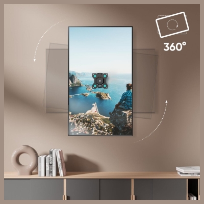 Onkron TV SET ACC WALL MOUNT /10-35"/BLACK R3-B ONKRON