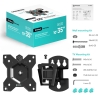 Onkron TV SET ACC WALL MOUNT /10-35"/BLACK R3-B ONKRON