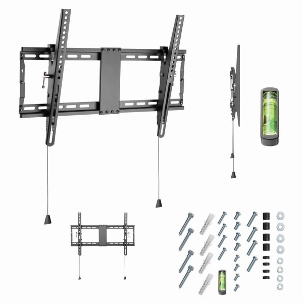 Gembird | Wall mount | Tilt | 37-80 " | Maximum weight (capacity) 70 kg | Black