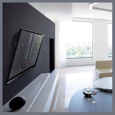 Onkron TV SET ACC WALL MOUNT /17-43"/BLACK TM4-B ONKRON