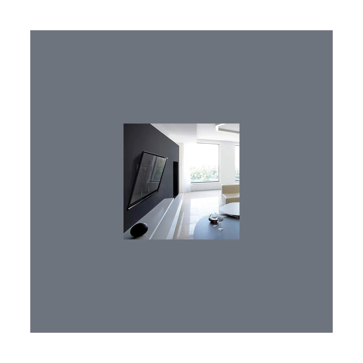 Onkron TV SET ACC WALL MOUNT /17-43"/BLACK TM4-B ONKRON