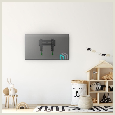 Onkron TV SET ACC WALL MOUNT /17-43"/BLACK TM4-B ONKRON