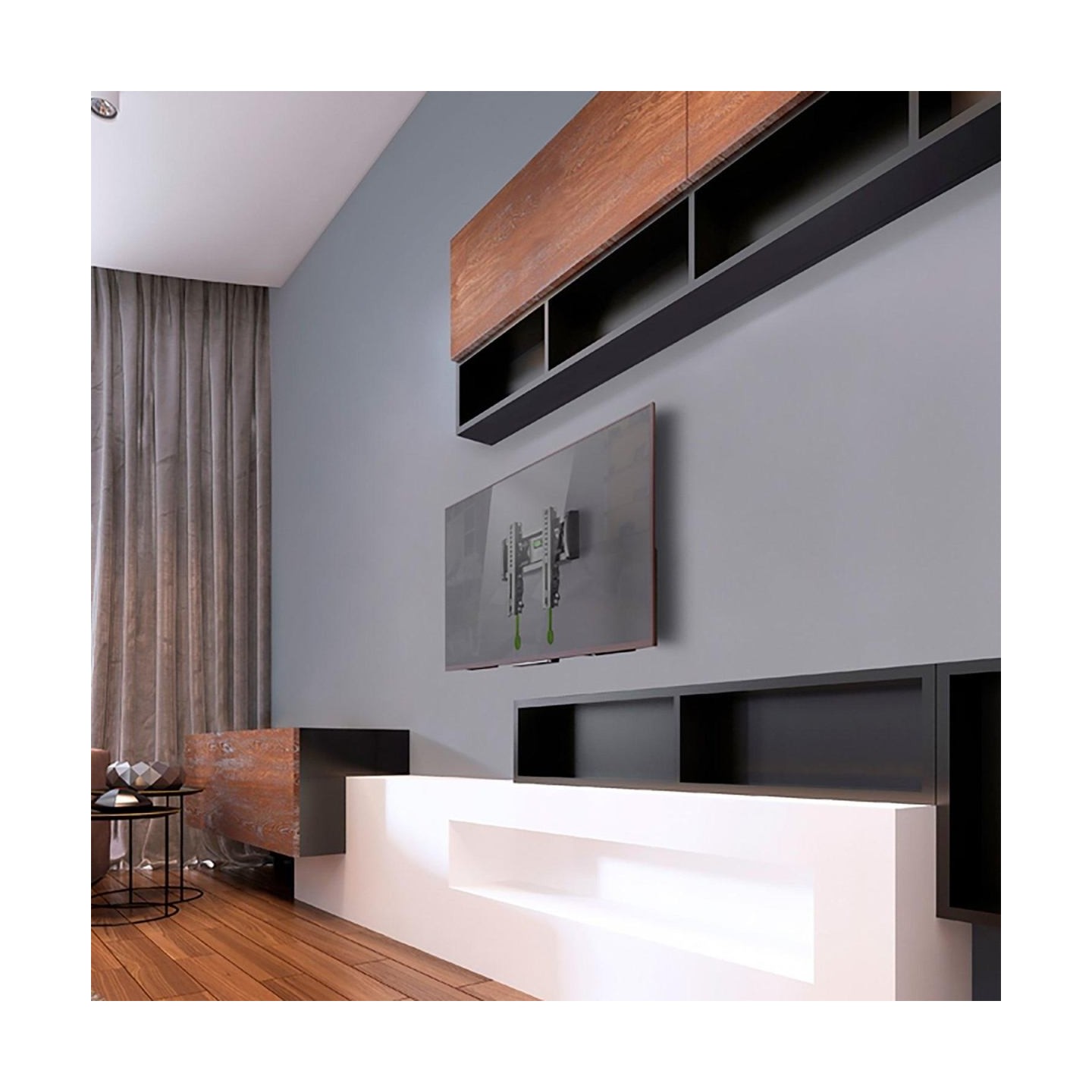 Onkron TV SET ACC WALL MOUNT /17-43"/BLACK TM4-B ONKRON